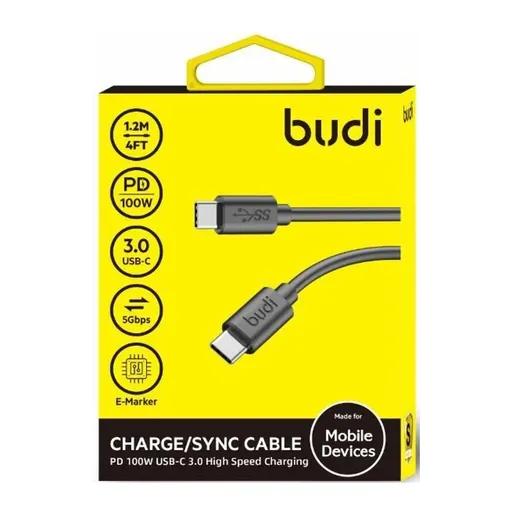 کابل شارژ USB-C به ‌USB-C بودی مدل Budi DC536TT12B-1