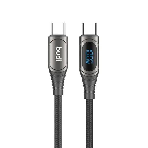 کابل شارژ کنفی ‌USB-C به ‌USB-C بودی مدل Budi DC229TT15B-1