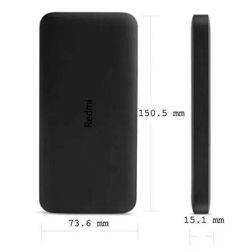 پاوربانک 13 وات شیائومی مدل Redmi PB100LZM ظرفیت ۱۰۰۰۰ میلی‌آمپر-2