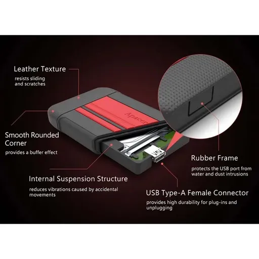 هارد اکسترنال اپیسر مدل AC633 ظرفیت 2 ترابایت-5