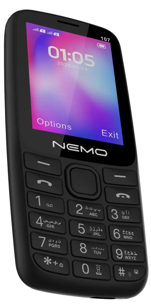 گوشی نمو E107 ظرفیت 64MB رم 32MB-7
