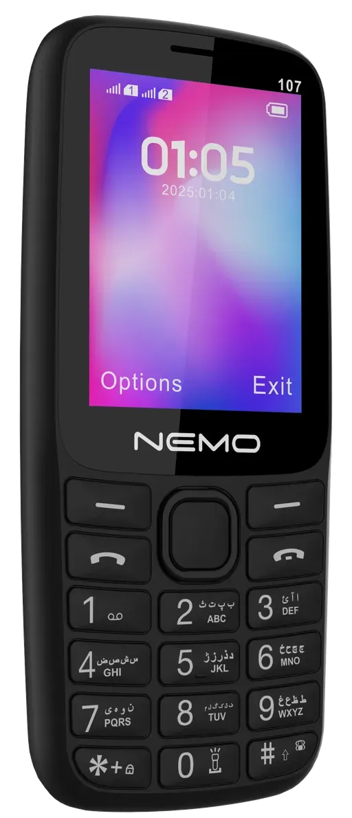 گوشی نمو E107 ظرفیت 64MB رم 32MB-4