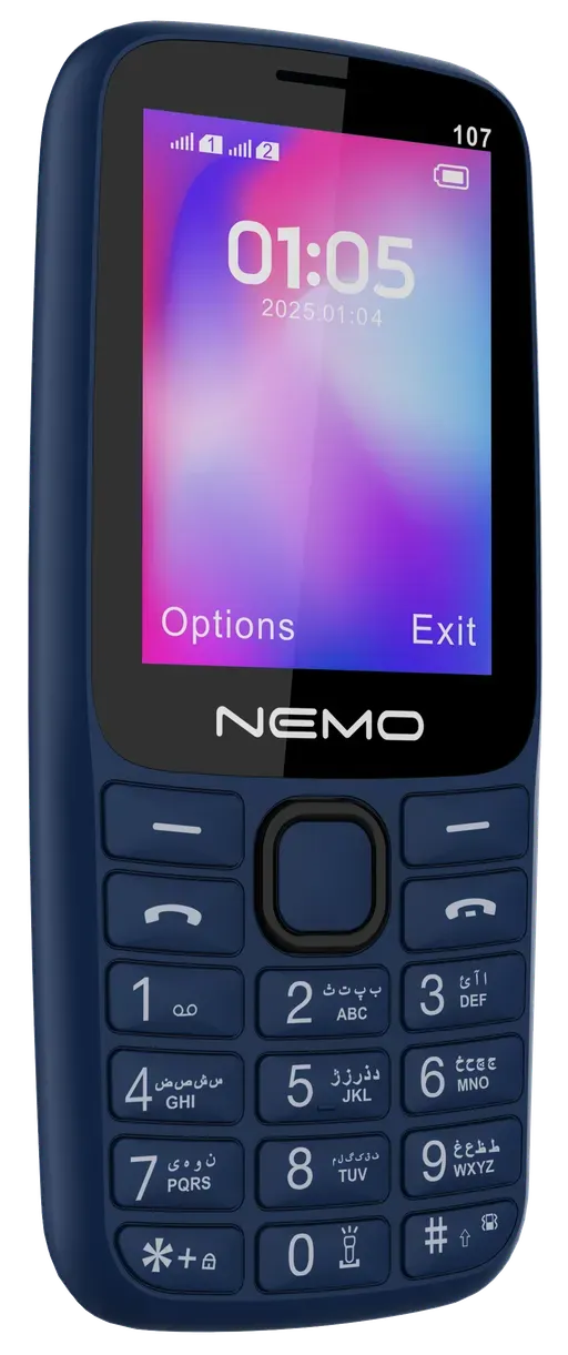گوشی نمو E107 ظرفیت 64MB رم 32MB-8