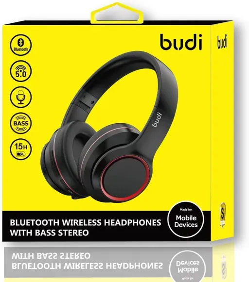 هدفون بلوتوثی بودی مدل Budi EP50B-2
