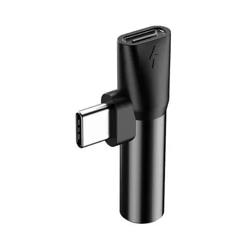 مبدل USB-C به AUX/USB-C باسئوس مدل L41 CATL41-01-0
