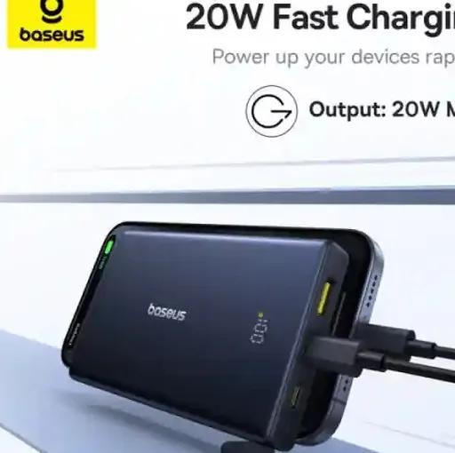 پاوربانک 20 وات بیسوس مدل PPPG-1W20 ظرفیت 10000 میلی‌آمپر-2