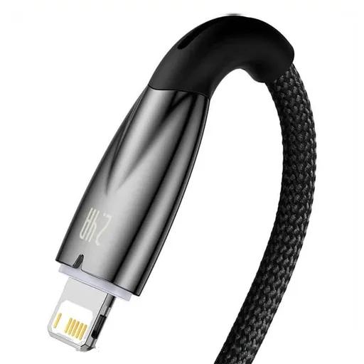 کابل شارژ 2 متری کنفی USB-A به لایتنینگ بیسوس مدل CADH000301-2