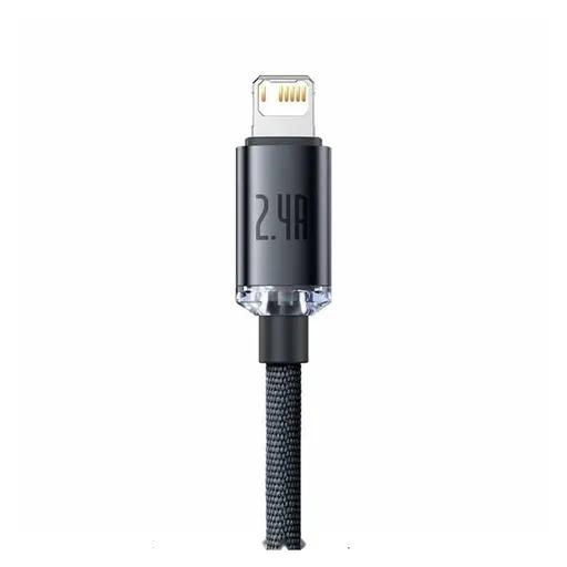 کابل شارژ 1.2 متری کنفی USB-A به لایتنینگ بیسوس مدل CAJY000001-1