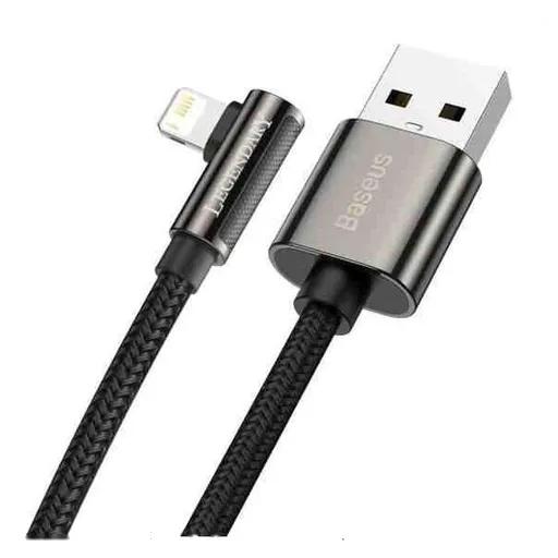 کابل شارژ 2 متری کنفی USB-A به لایتنینگ بیسوس مدل CALCS-A01-1
