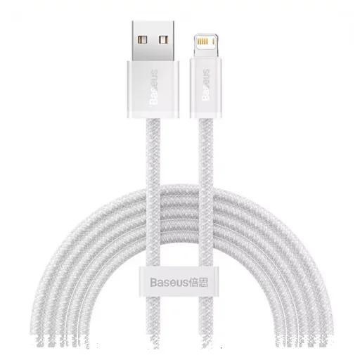 کابل شارژ 1 متری کنفی USB-A به لایتنینگ بیسوس مدل CALD000402-0