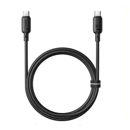 کابل شارژ 1 متری USB-C به USB-C بیسوس مدل CB000114-1