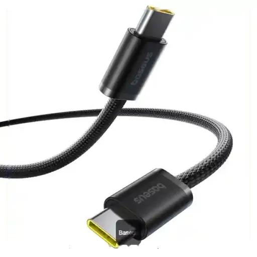 کابل شارژ 1 متری کنفی USB-C به USB-C بیسوس مدل CB000160-1