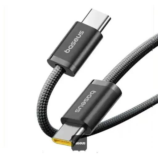 کابل شارژ 1 متری کنفی USB-C به USB-C بیسوس مدل CB000160-2