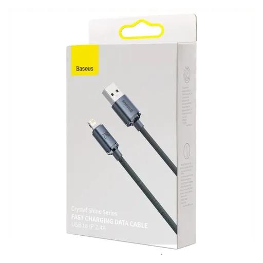 کابل شارژ 2 متری کنفی USB-A به لایتنینگ بیسوس مدل CAJY000101-1