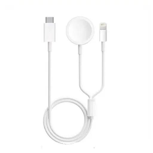 کابل شارژ 1.5 متری USB-C به لایتنینگ و شارژر اپل واچ کوتتسی مدل 26002-0