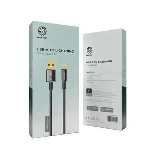 کابل شارژ 1 متری کنفی USB-A به لایتنینگ گرین لاین مدل GNTPTGHATL-0