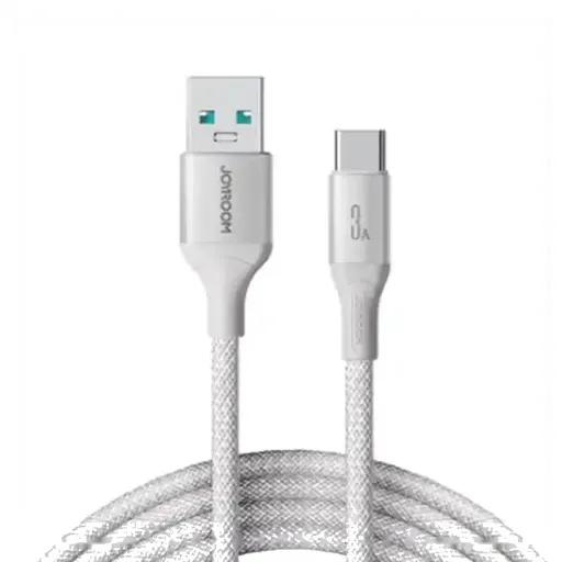 کابل شارژ 1 متری کنفی USB-A به USB-C جویروم مدل S-A28-1