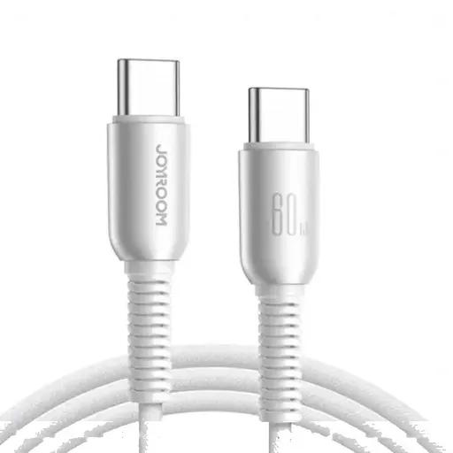 کابل شارژ 1.2 متری کنفی USB-C به USB-C جویروم مدل S-A51-0