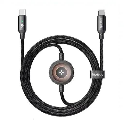 کابل شارژ 1.5 متری کنفی USB-C به USB-C و شارژر اپل واچ مک دودو مدل CA-258-0