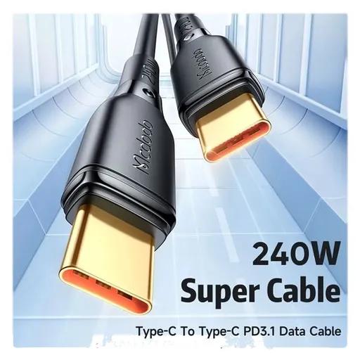 کابل شارژ 1.2 متری USB-C به USB-C مک دودو مدل CA-331-1