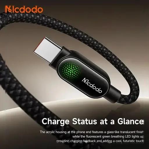 کابل شارژ 1.2 متری کنفی USB-A به USB-C مک دودو مدل CA-4520-2