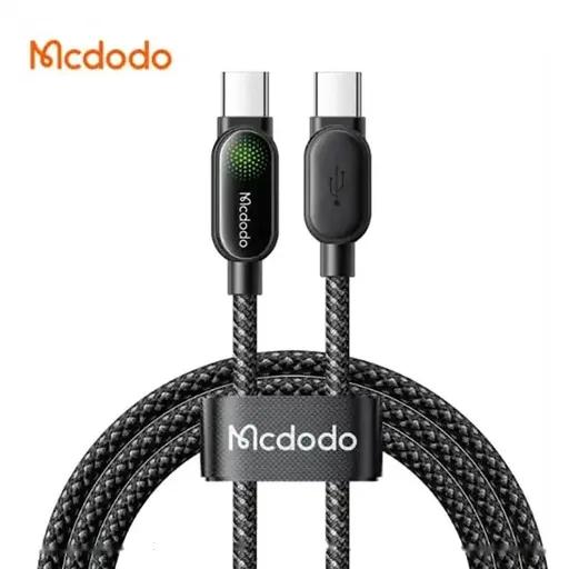 کابل شارژ 1.2 متری کنفی USB-C به USB-C مک دودو مدل CA-562-0