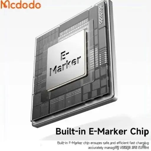 کابل شارژ 1.2 متری کنفی USB-C به USB-C مک دودو مدل CA-562-1