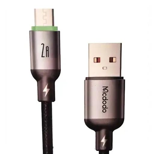 کابل شارژ 2 متری کنفی USB-A به Micro-USB مک دودو مدل CA-6621-0