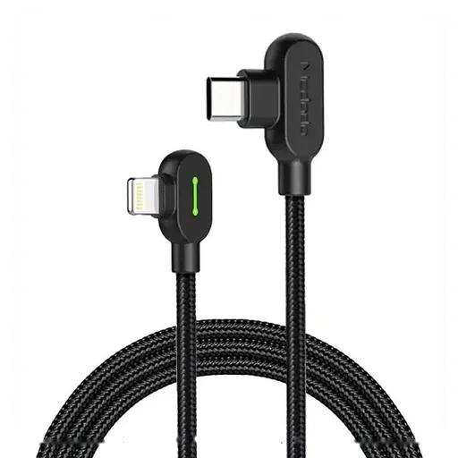 کابل شارژ 1.8 متری کنفی USB-C به لایتنینگ مک دودو مدل CA-7371-0