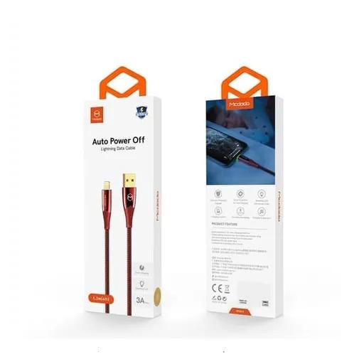 کابل شارژ 1.2 متری کنفی USB-A به لایتنینگ مک دودو مدل CA-806-1