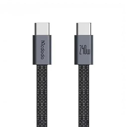 کابل شارژ 1 متری کنفی USB-C به USB-C مک دودو مدل CA-990-0
