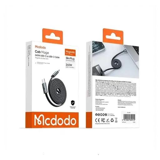 کابل شارژ 1 متری کنفی USB-C به USB-C مک دودو مدل CA-990-2