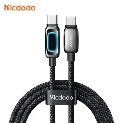 کابل شارژ 1.2 متری کنفی USB-C به USB-C مک دودو مدل CA-0410-0