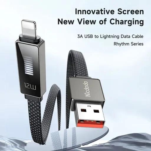 کابل شارژ 1.2 متری کنفی USB-A به لایتنینگ مک دودو مدل CA-497-1