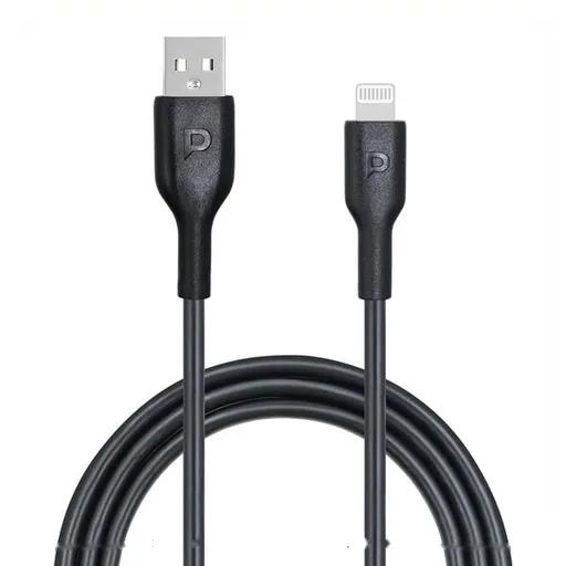 کابل شارژ 1.2 متری USB-A به لایتنینگ پاورولوژی مدل PWATL1M-0