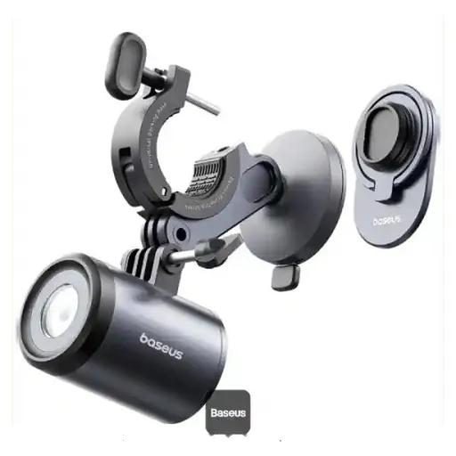 پایه نگهدارنده موبایل و چراغ قوه دوچرخه باسئوس مدل BS-CG025-0