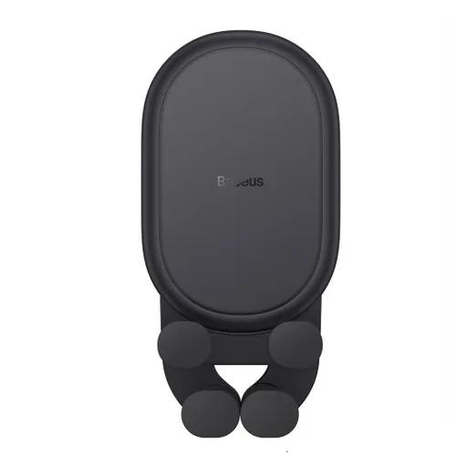 پایه نگهدارنده موبایل و شارژر بی‌سیم 15 وات باسئوس مدل BS-CM014-0