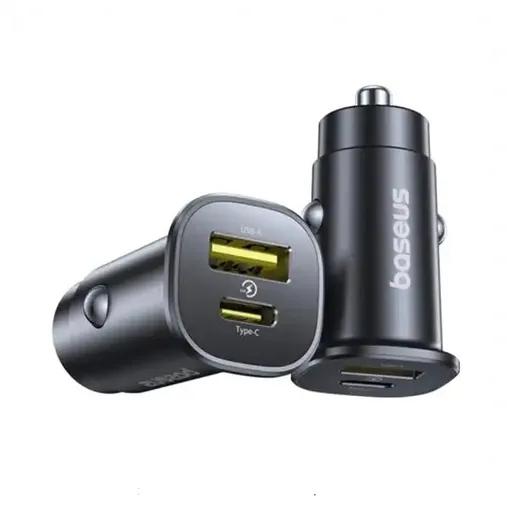 شارژر فندکی 30 وات بیسوس مدل GoTrip DP1 BS-C15C1-0