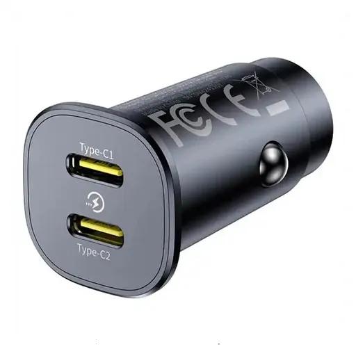 شارژر فندکی 30 وات بیسوس مدل GoTrip DP1 BS-C15C2-0