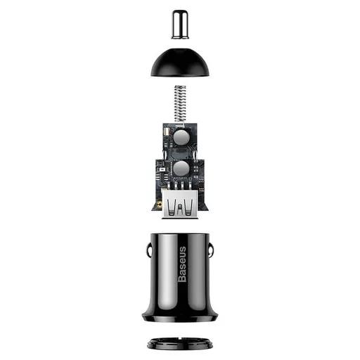 شارژر فندکی 24 وات بیسوس مدل Grain Pro CCALLP-01-2