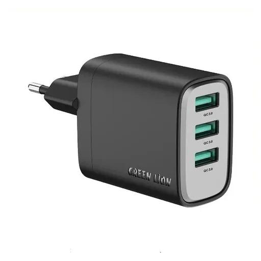 شارژر 24 وات گرین لاین مدل GN3USB24EU-0