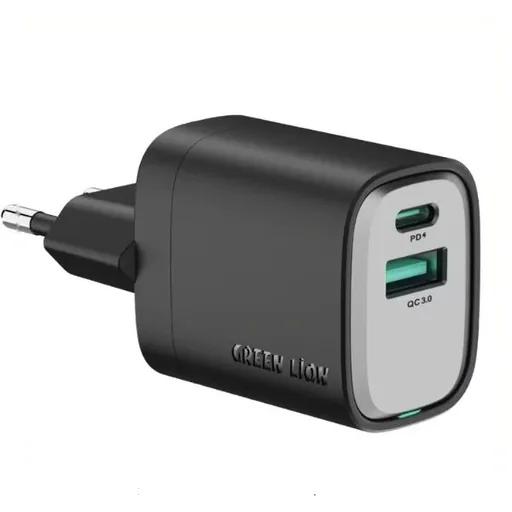شارژر 22.5 وات گرین لاین مدل GNG225EUTC-0
