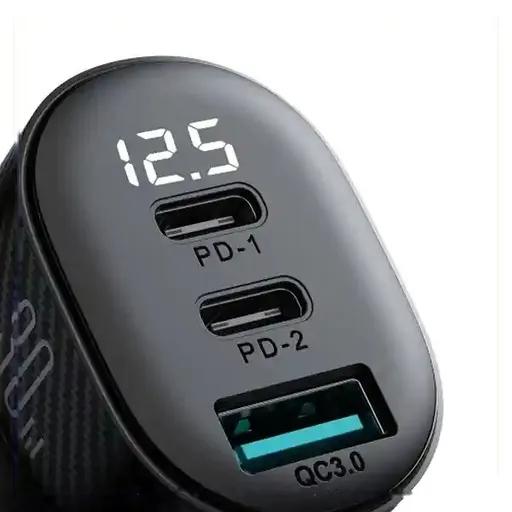 شارژر فندکی 30 وات جوی روم مدل JR-CCD04-2
