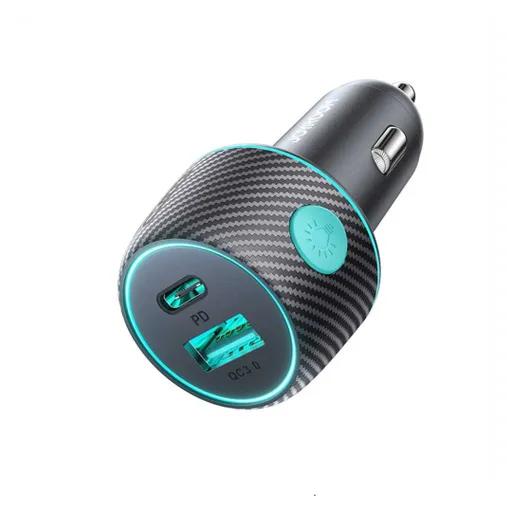 شارژر فندکی 60 وات جوی روم مدل JR-CCN01-2