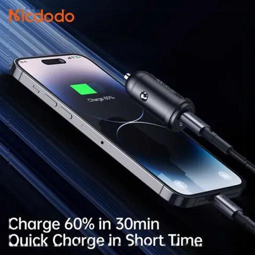 شارژر فندکی 30 وات مک دودو مدل CC-749 به همراه کابل USB-C به لایتنینگ-2