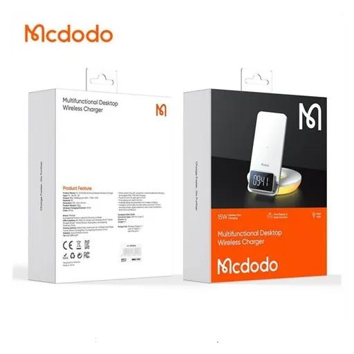پایه نگهدارنده موبایل و شارژر بی‌سیم 15 وات مک دودو مدل CH-1610-1