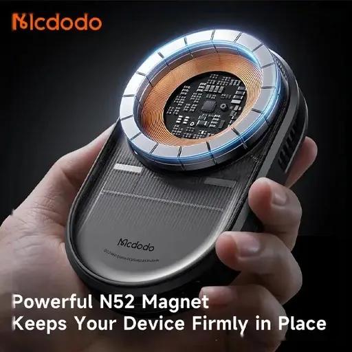 پایه نگهدارنده موبایل و شارژر بی‌سیم 25 وات مک دودو مدل CH-840-1