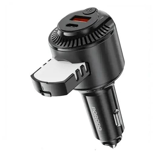 شارژر فندکی 75 وات و خوشبو کننده هوا پرودو مدل Mist Charge PDC40-1