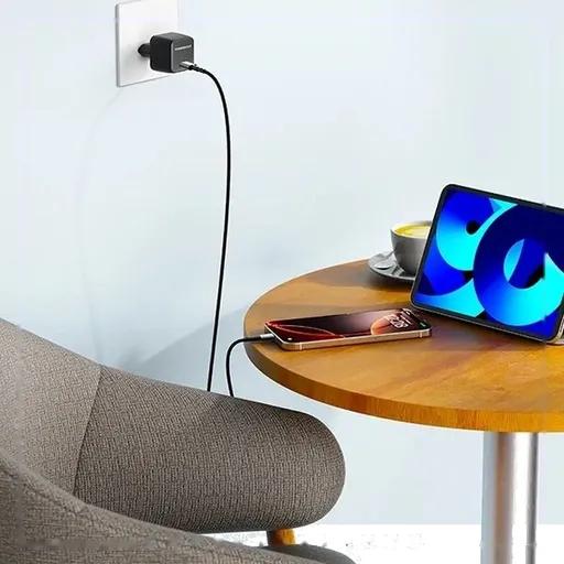 شارژر 45 وات پاورولوژی مدل PWCUQC056 به همراه کابل USB-C-2