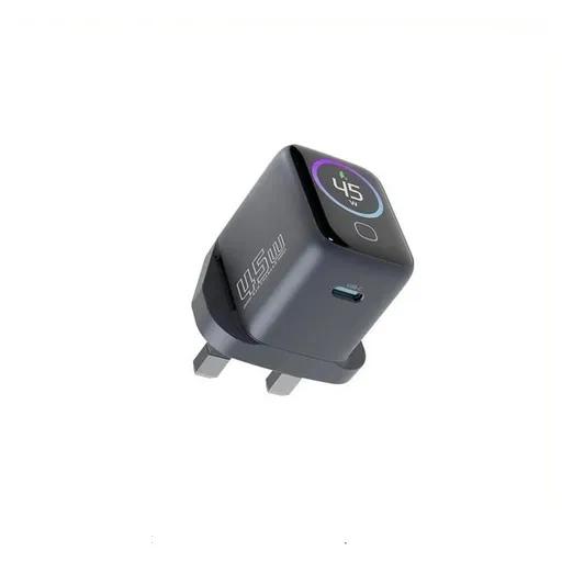 شارژر 45 وات پاورولوژی مدل PWCUQC069 به همراه کابل USB-C-0